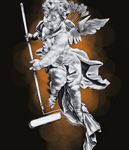 Cupid Cherub Orange