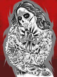 Day of the Dead Cali Girl