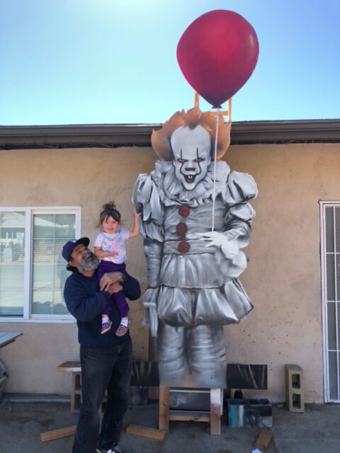 Pennywise Yard Art